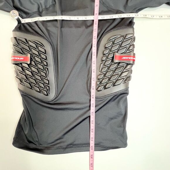 NWT Under Armour Heat Gear Compression Football Padded Armour Top Medium - Picture 8 of 11
